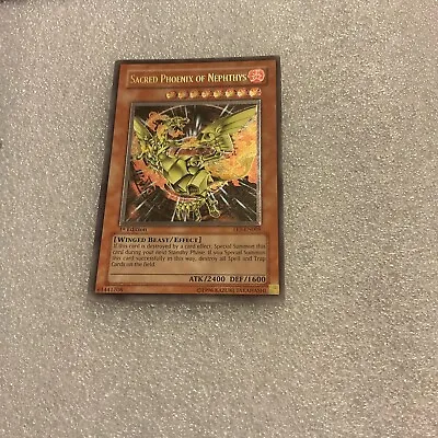 Yu-Gi-Oh Sacred Phoenix Of Nephthys FET-EN005 Ultimate 1st Edition NM !!! • $215