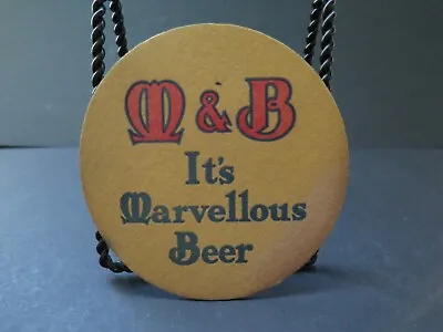 Vintage Coaster M&B It's Marvelous BEER ~ Mitchells & Butlers Cape Hill Brewery • $17.84