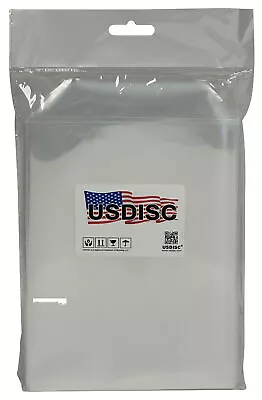 5000 USDISC Plastic Sleeves 4mil 5.7 X 7.4 (Clear) No Stitches • $255.65