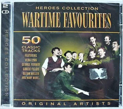 HEROES COLLECTION WARTIME FAVOURITES CD. Sealed. • £5.99