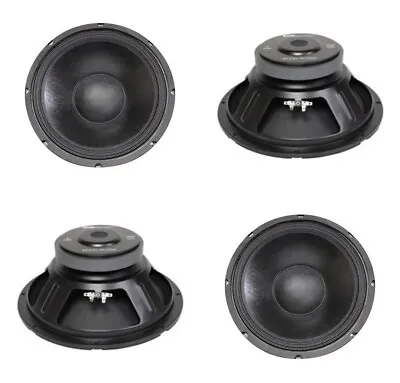 NEW (4) 12  Woofer Speakers.Guitar.Pro Audio.8 Ohm.DJ.Replacements.Bass.4 Pack. • $139