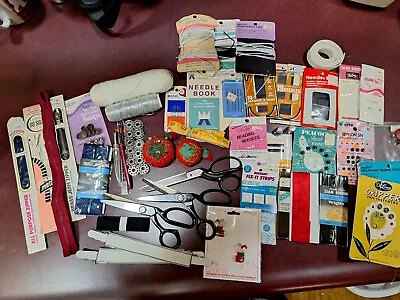 Vintage Lot Of Sewing Notions • $29.99