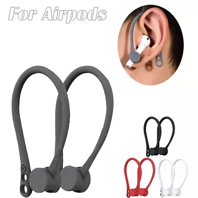 $13.32 • Buy 1-Pairs Silicone Sports Anti-lost Ear Hook For Air-Pods Strap Earhook Holder