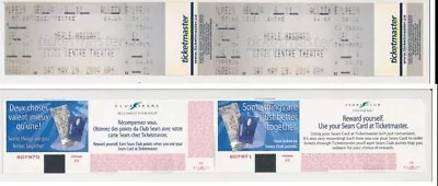 Merle Haggard Live In Concert @ Civic Centre Theatre Tickets-Canada-5-29-2004 • $21.94
