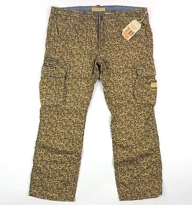 True Religion Commander Big T Cargo Pants Camo Multi-Color NWT Sz 34 $198 NWT • $111.99