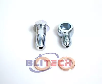 1 Steel Banjo Bolt Fittings M10 X 1.0 (Metric 10mm) To 3AN -3 AN3 • $14.90