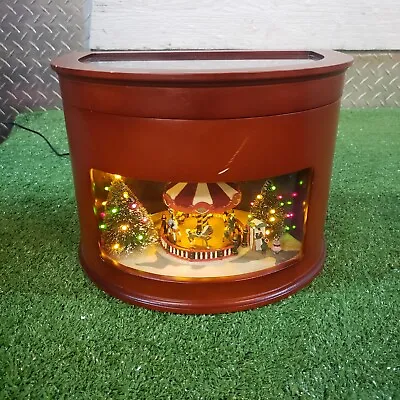 Mr. Christmas Symphony Of Bells Music Box 50 Songs Animated Carousel Tested Work • $122.50