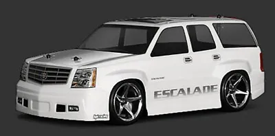 CADILLAC ESCALADE Custom Painted RC Car Body 1/10 OnRoad HPI/4Tec2.0/V100/RDS • $136.94
