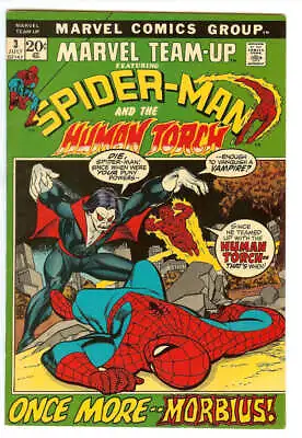Marvel Team-up #3 6.5 // 3rd Morbius Appearance Marvel Comics 1972 • $50