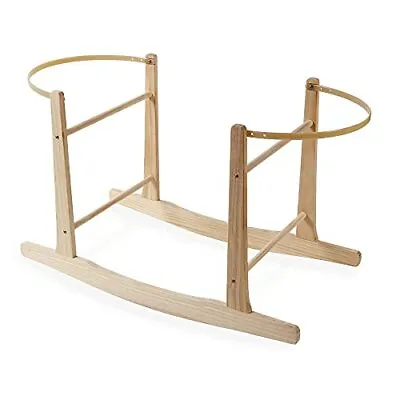 Clair De Lune | Rocking Moses Basket Stand | Fits Wicker & Palm Moses Basket • £21.60