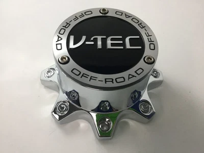 $31.50 • Buy Vision V-Tec Offroad Chrome 8 Lug Custom Center Cap C394-8 C394-8-CAP VT101