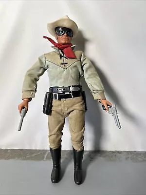 Vintage Gabriel Lone Ranger Action Figure Complete With Guns Hat Mask • $85