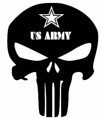 PUNISHER Car Truck Window Vinyl Decal Sticker Grunt Recon  Army Navy Marines • $9.99