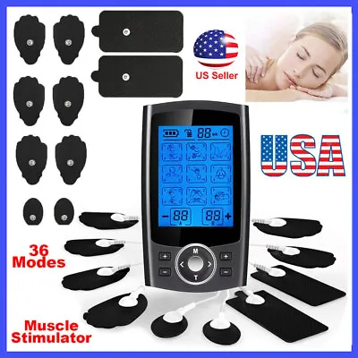 36 Modes Muscle Stimulator Machine Pulse Massager Therapy Pain Relief • $22.59