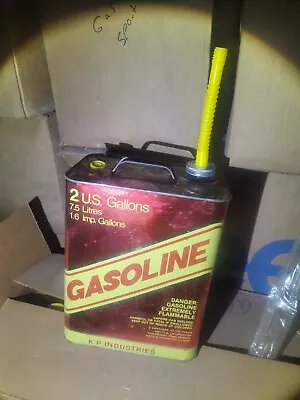 Vintage 2 Gallon Gas Can (never Used) • $30