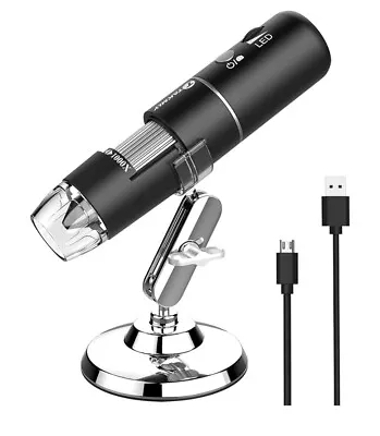 Wireless Digital Smart Plastic Microscope - Black • $9.99