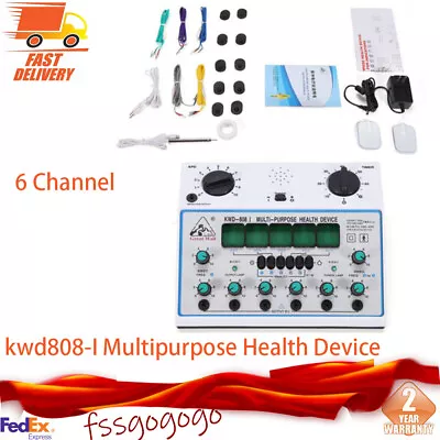 6 Channel KWD-808 Electro Acupuncture Stimulator Therapy  Acupuncture Machine • $97.85