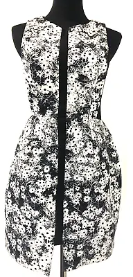 $34 • Buy Finder Keepers Black Floral Fit And Flare Dress Size 8