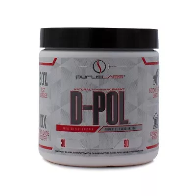 Purus Labs D-POL 90 Tablets - Testosterone Booster | Increase Energy Pumps • $28.99