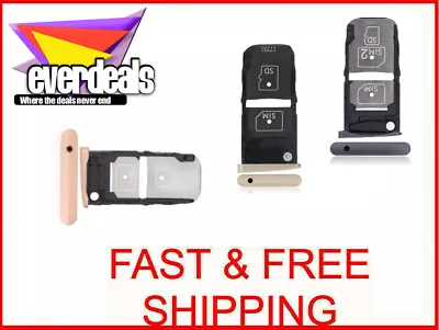 Motorola Moto Z DROID XT1650-1 XT1650-2 -3 -5  SIM Card Tray MicroSD Holder OEM • $8.85