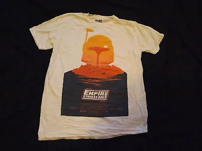 $9.99 • Buy Vintage Star Wars The Empire Strikes Back T Shirt Size L Large White Retro