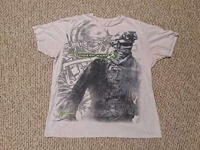 Call Of Duty Modern Warfare 2 Gamestop Promo T Shirt Game Gun COD MW2 XL • $29.99