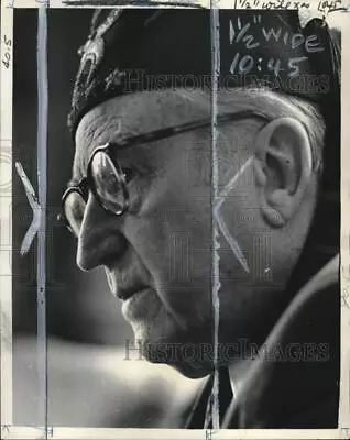 1969 Press Photo Comedian Harold Lloyd Attends Shrine Convention - Pio08833 • $19.99