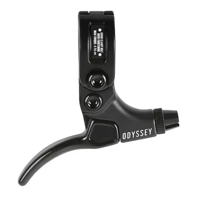 Odyssey BMX Mono Brake Lever Left Hand Short Black Hinged Clamp 22.2mm (7/8 ) • $22.99