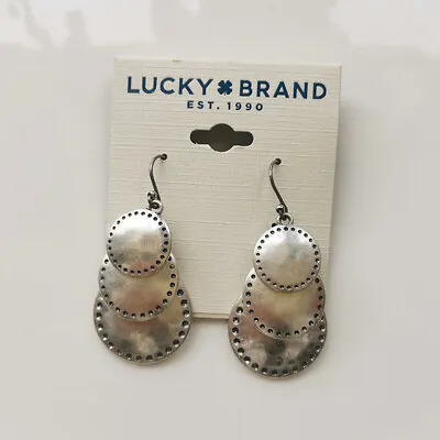 New Lucky Brand Drop Earrings Gift Vintage Women Party Show Holiday Jewelry • $7.99