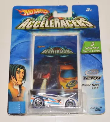 Rare Hot Wheels Acceleracers Teku Car Power Rage 6 Of 9 Factory Sealed On Card • £50