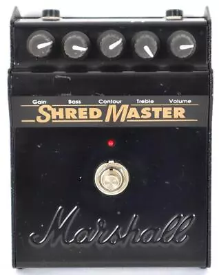 Marshall England Shred-Master Electric Guitar Distortion Effect Pedal 1990s • $374.95