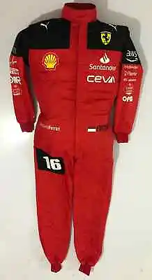 Charles Leclerc 2023 F1 Car Race Suit CIK/FIA Level 2 Go Kart Racing Suit • $90