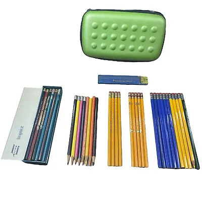 Venus Eagle Turquoise/Mirado/Verithin AW Faber Balance General Pencil Bundle • $10.81