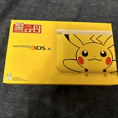 $799.99 • Buy Nintendo 3DS XL Pokemon Edition Pikachu Yellow Console System Brand New Sealed