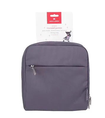 £14.99 • Buy Maclaren Universal Insulated Pushchair Pannier Carry Bag - Grey