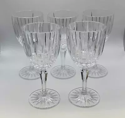 Set Of 5 Mikasa Crystal OLD DUBLIN Wine Glasses • $84.99