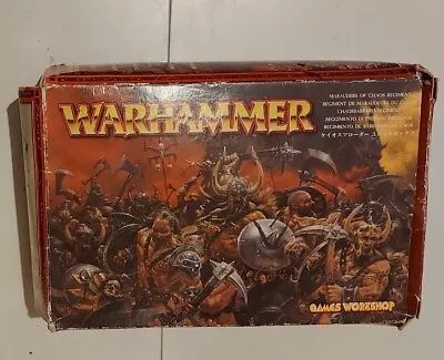 18x Chaos Marauders Regiment Box (2003). Warhammer Fantasy. • £34.99