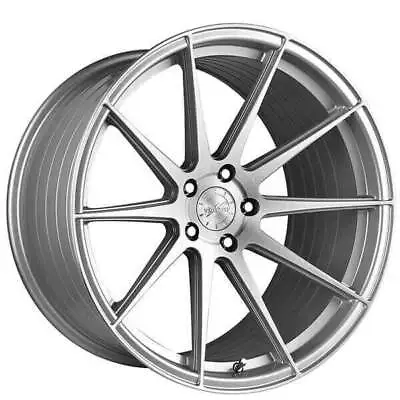 (4) 19  Staggered Vertini Wheels RFS1.3 Silver Machined Rims (B2) • $1550