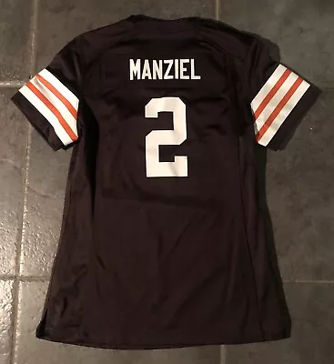 CLEVELAND BROWNS JOHNNY MANZIEL Women’s Nike Jersey Sz Small • $40