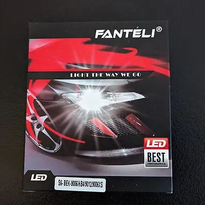 Fanteli LED S6-BEK-9006/HB4/9012/9006XS Headlight Bulbs Set Of 2 • $8.49