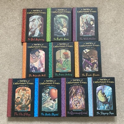£19.99 • Buy Lemony Snicket Books 10 Set Job Lot Bundle Series Of Unfortunate Events