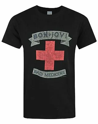 £14.99 • Buy Bon Jovi Bad Medicine Men's T-Shirt