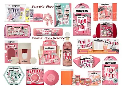 £10.99 • Buy Soap And & Glory Gift Set Christmas 2021 Full Collection Bath Body Original Pink