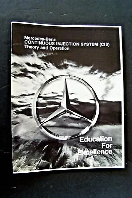Mercedes 450sl  Owners Service Manual Repair Workshop Manual Theory W107 New • $74.99