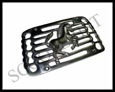 Fit For Vespa Vbb Vba 150 125 Super Side Panel Engine Cover Bonnet Grill Horse • $28.16