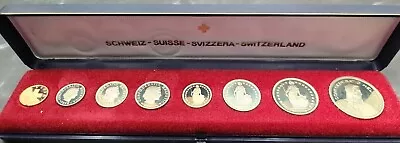 1979 SWITZERLAND - OFFICIAL PROOF SET (8) - RAPPEN & FRANCS - Mint: 10150 -RARE • $74.99