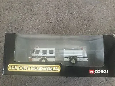 Corgi 54703 E-One Side Mount Newark Fire Dept Pumper Truck • $55