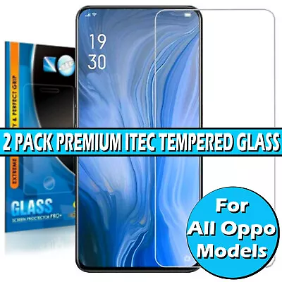 Tempered Glass Screen Protector For OPPO A5 A9 A53 A52 A54 A74 A94 Find X2 X3 5G • £1.99