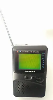 Memorex Pocket Vision 26 Cat. No. 16-163 Portable Handheld TV Working Condition • $19.99