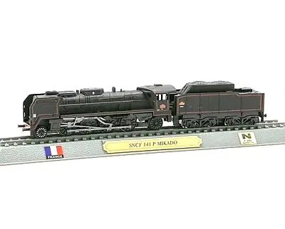 $9.18 • Buy Delprado N Gauge Static Model French SNCF 141 Mikado Steam Loco Locomotive Train